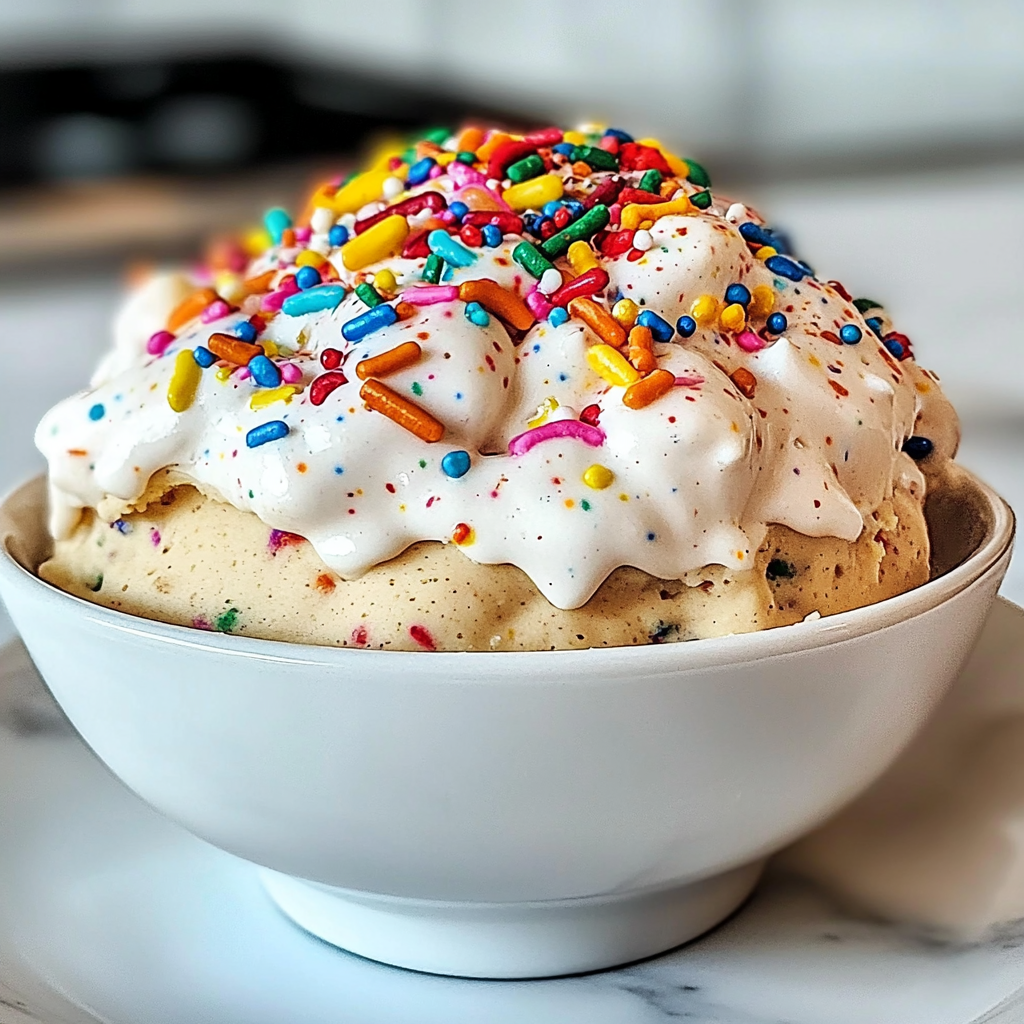 Recipe preparation for Irresistible Funfetti Cake Dip Recipe for Sweet Celebrations