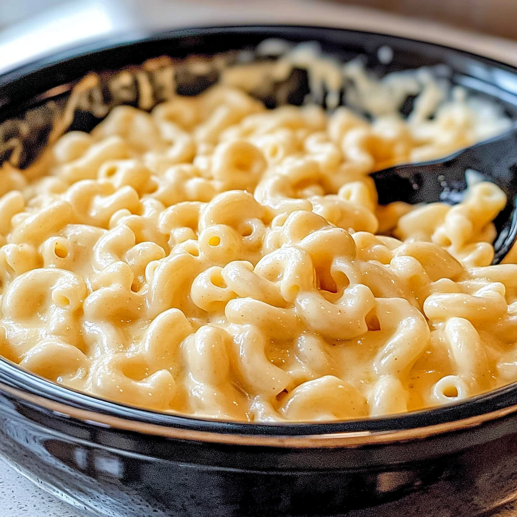 Recipe preparation for Irresistible Crockpot Mac And Cheese Recipe for Comfort