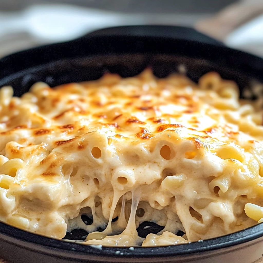 Recipe preparation for Irresistible Macaroni Cheese Lasagne Recipe for Comfort Food Lovers