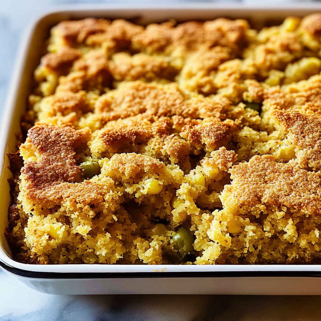 Recipe preparation for Irresistible Grandma’s Southern-Style Cornbread Dressing Recipe