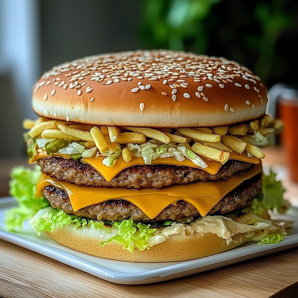 Recipe preparation for Copycat McDonald’s Big Mac