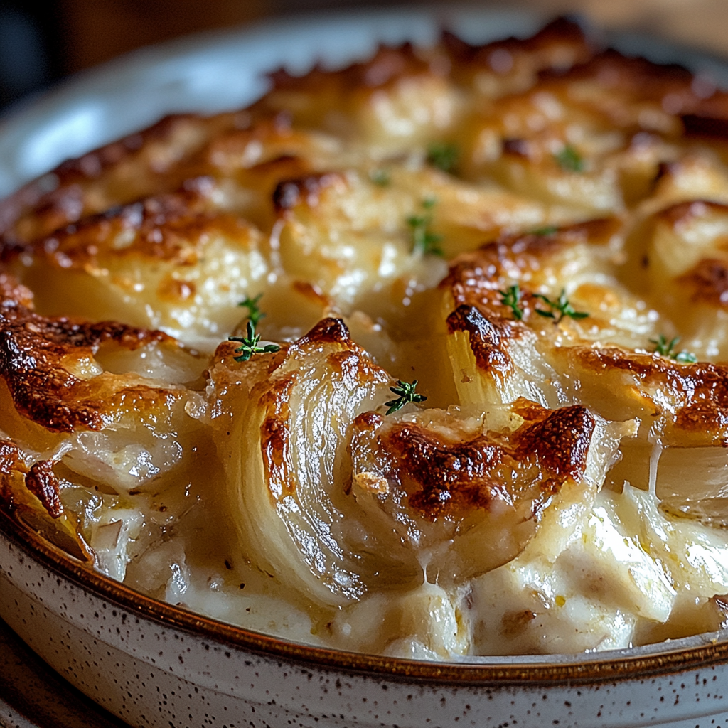 Recipe preparation for Irresistible Onion Bake: Comfort Food You’ll Love