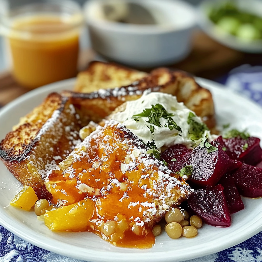 Recipe preparation for Vibrant Lentil Beet Salad (Greek Inspired) Recipe Delight